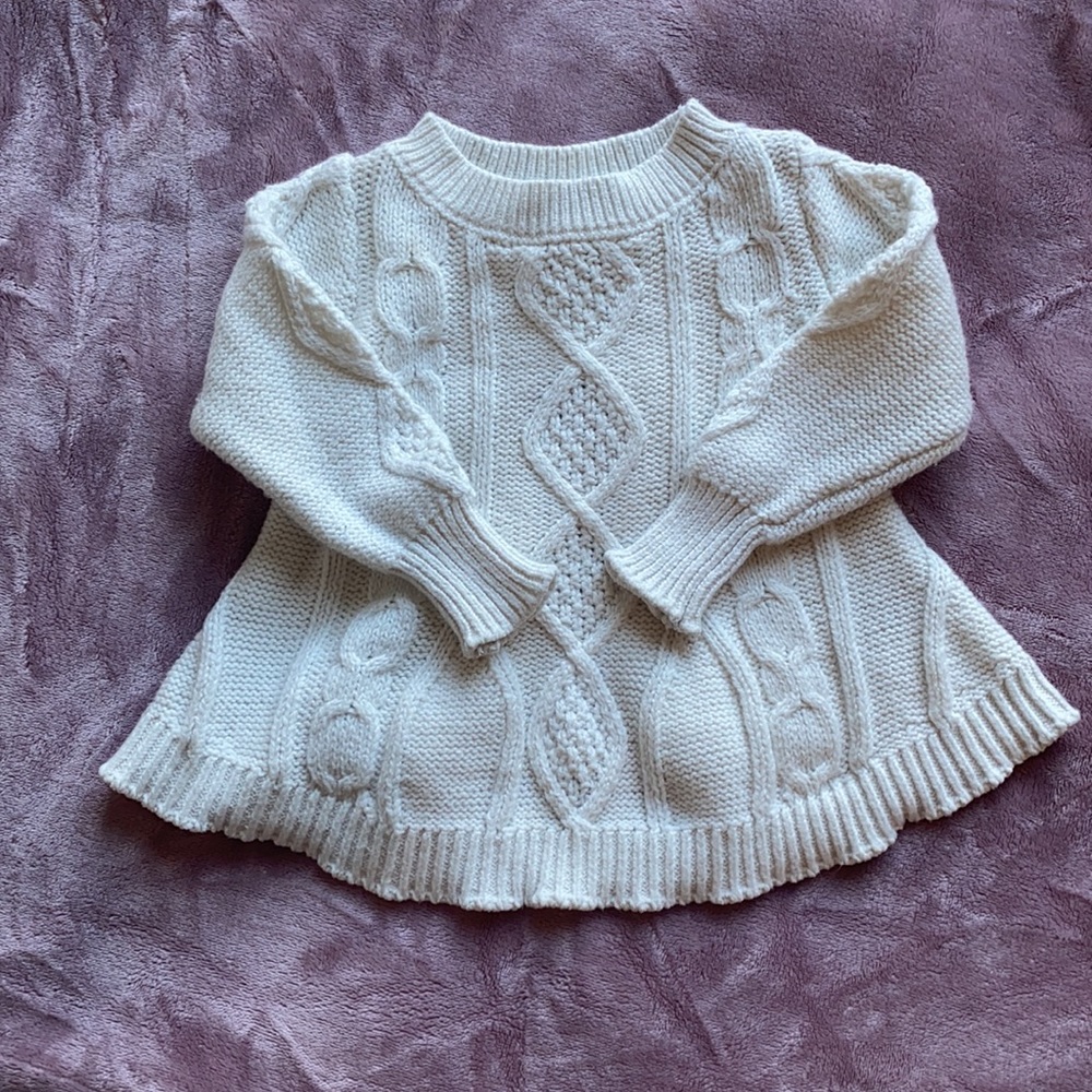 Genuine Kids white sweater